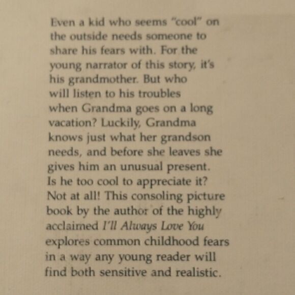 A Cool Kid Like Me H Wilhelm 1990 First Edition Hardcover Childrens Book Vintage - Picture 12 of 16